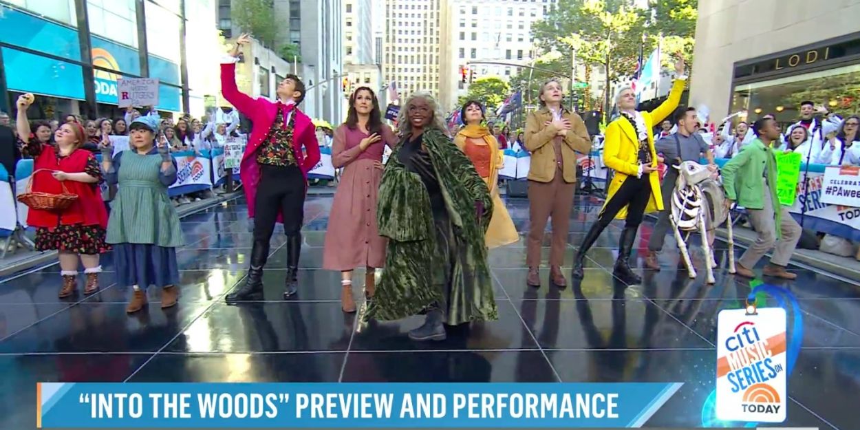 VIDEO: Watch the Cast of INTO THE WOODS Perform on THE TODAY SHOW Video