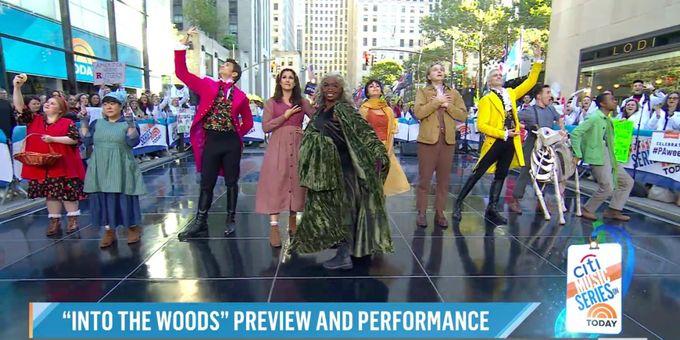 VIDEO: Watch the Cast of INTO THE WOODS Perform on THE TODAY SHOW