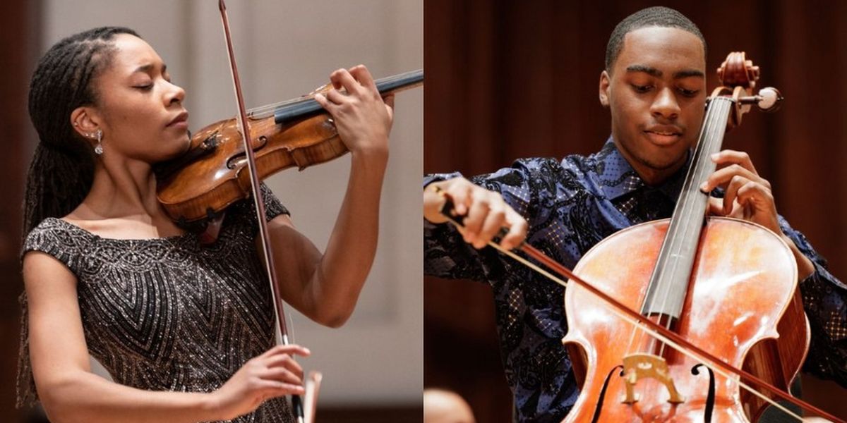 Violinist Njioma Chinyere Grevious & Cellist Brandon Leonard Win 2023 Sphinx Competition