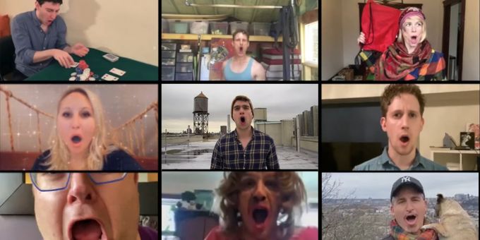 VIDEO: Josh Lamon, Ben Fankhauser and More Give LES MISERABLES An Isolation Twist