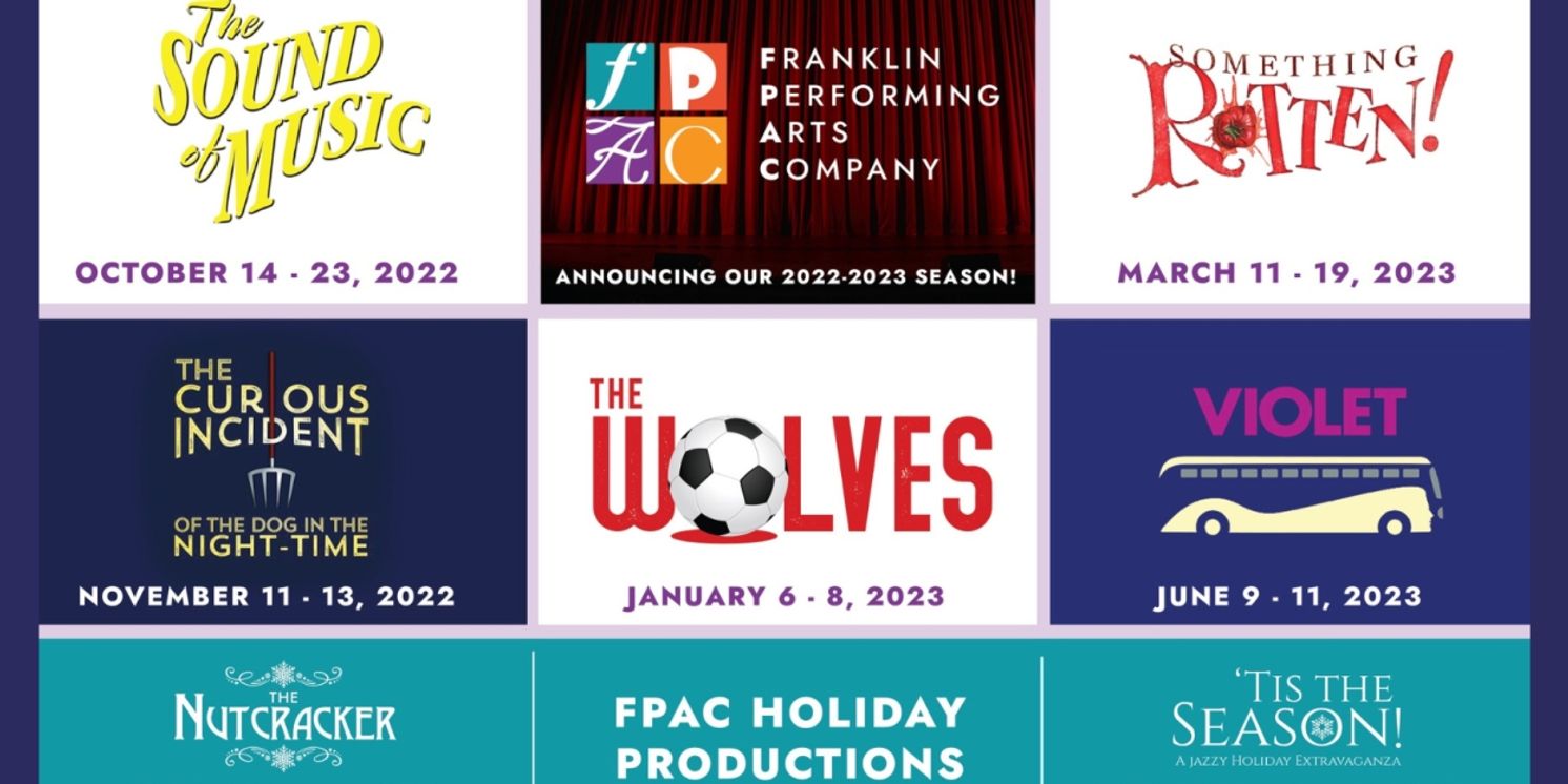 Tickets On Sale Soon For The Upcoming Franklin Performing Arts Company Season  Image