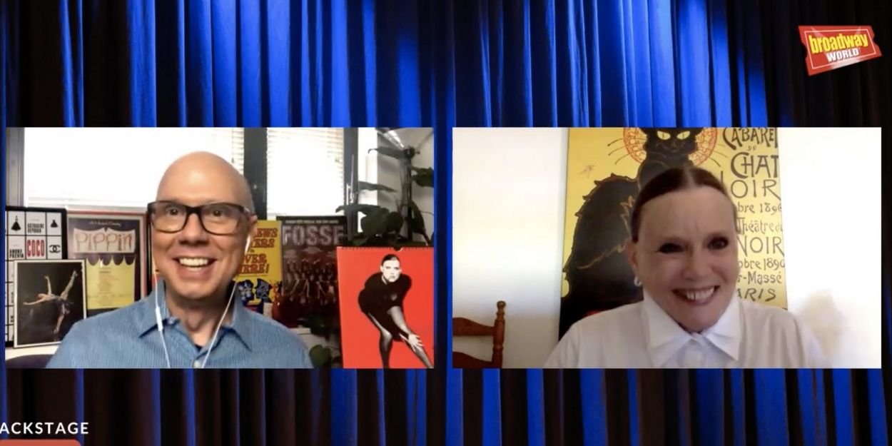 VIDEO: Living Legend Ann Reinking Visits Backstage LIVE with Richard Ridge! Video