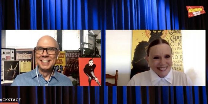 VIDEO: Living Legend Ann Reinking Visits Backstage LIVE with Richard Ridge!