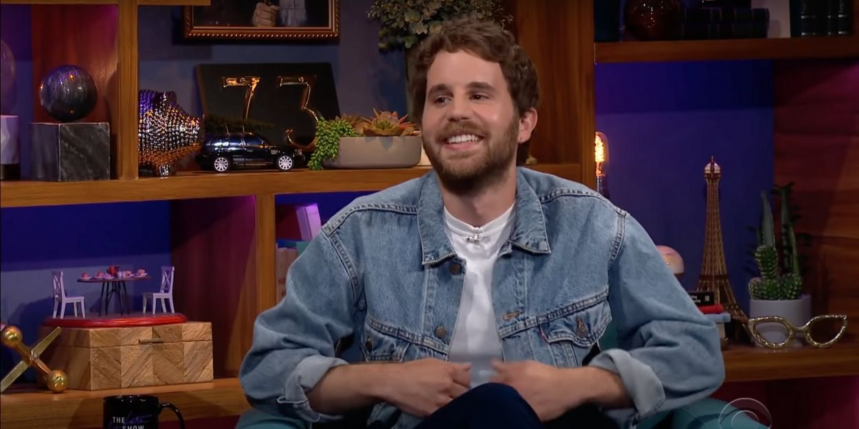 VIDEO: Ben Platt Talks DEAR EVAN HANSEN Movie on LATE LATE SHOW Video