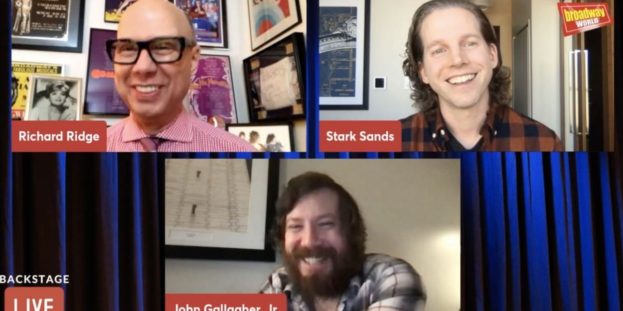 VIDEO: John Gallagher Jr. & Stark Sands Talk SWEPT AWAY on Backstage with Richard… Video