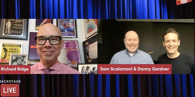 VIDEO: Sam Scalamoni and Danny Gardner Talk New Musical, A THOUSAND FACES on Backstage with Richard Ridge
