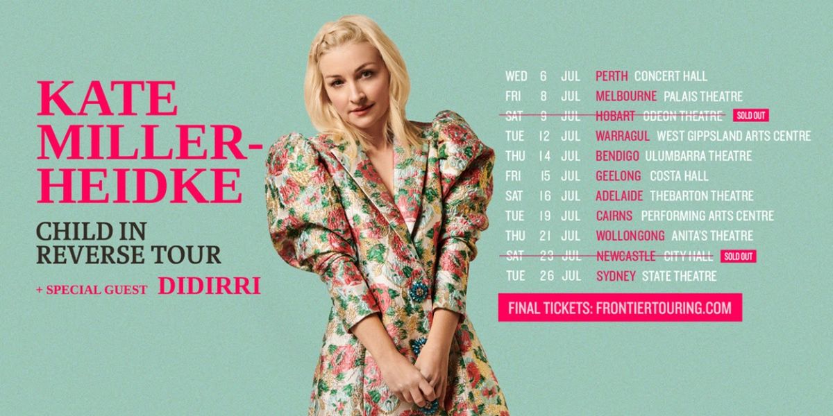 Kate Miller-Heidke Announces Didirri as Special Guest on 'Child In Reverse Tour'