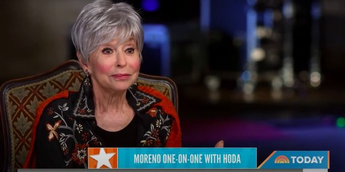 VIDEO: Rita Moreno Reflects on Her Historic WEST SIDE STORY Oscar Win on TODAY