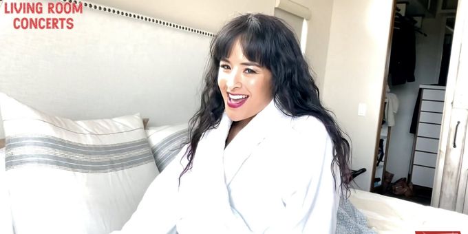 Living Room Concerts: Courtney Reed Sings Whitney Houston in Her Homemade Music Video!