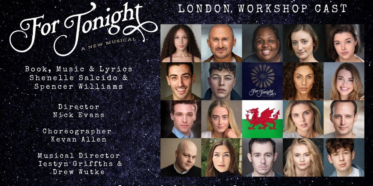 Amy Di Bartolemeo, Jacob Young, Dale Evans, Erin Caldwell, and Glain Rhys Head Two-Week Workshop Of FOR TONIGHT