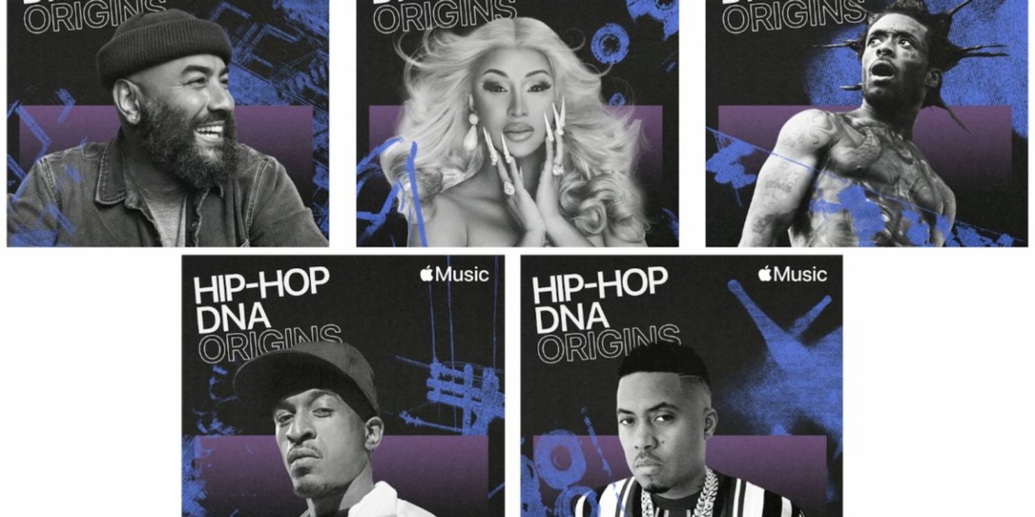 Apple Music Launches New 'Hip-Hop DNA' Audio Series Celebrating 50 Years of Hip-Hop  Image
