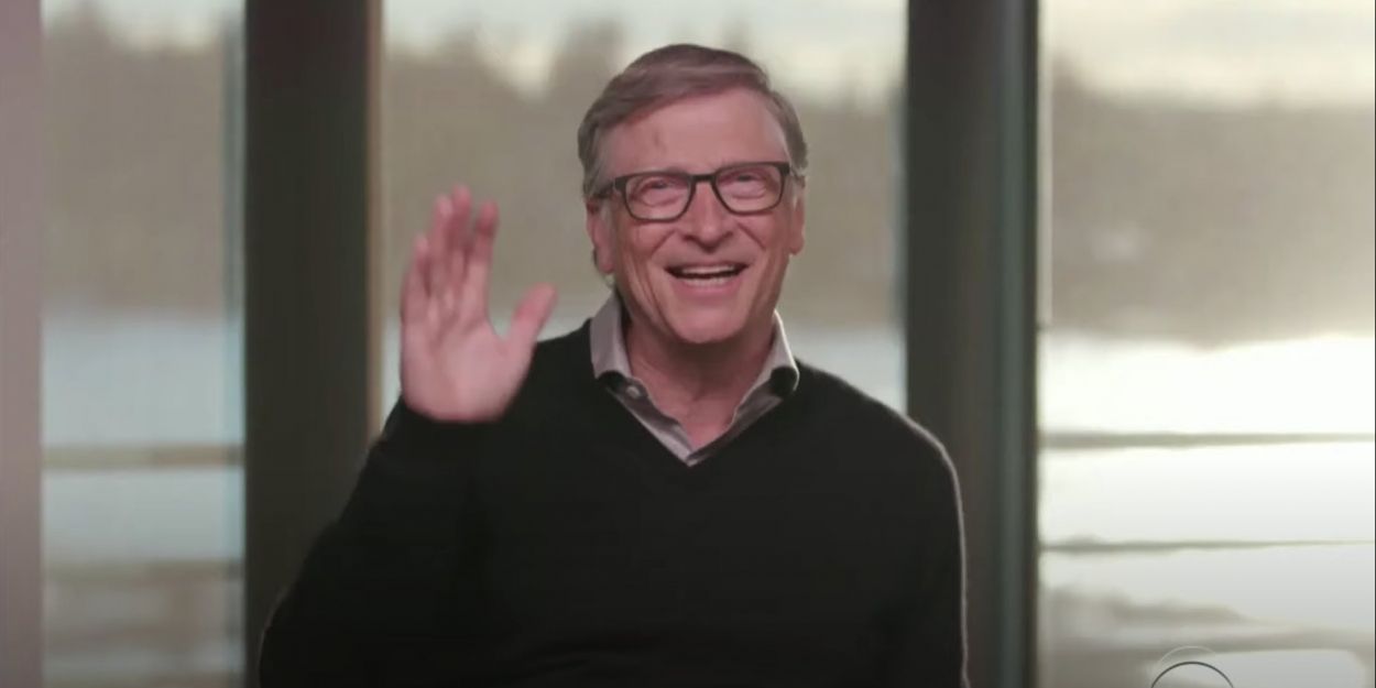 VIDEO: Bill Gates Talks COVID Optimism on THE LATE LATE SHOW Video