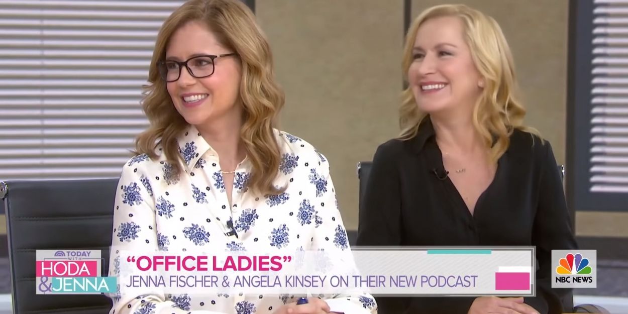 VIDEO: Watch Jenna Fischer & Angela Kinsey Talk Their New OFFICE Podcast on TODAY… Video