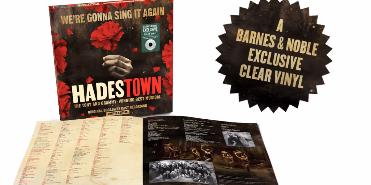 HADESTOWN Releases Exclusive Content On Limited-Edition Clear Vinyl Box Set of The Original Broadway Cast Recording Today
