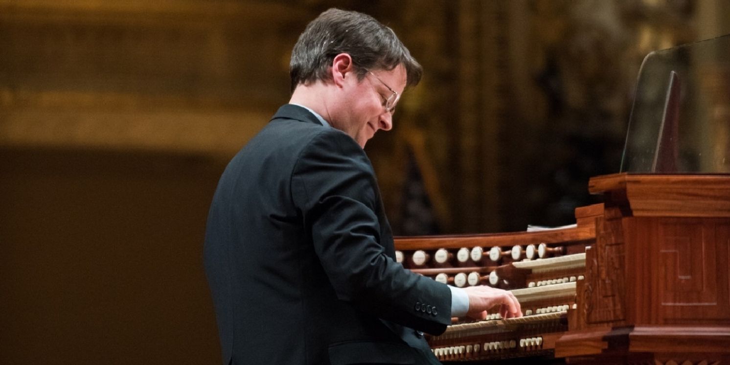 Organist Paul Jacobs To Perform Solo Organ Recital At Bach Festival Society Of Winter Park  Image