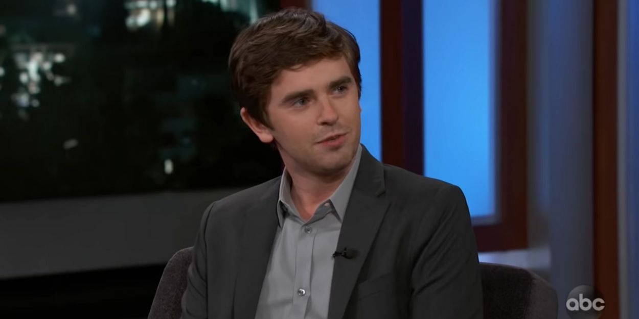 VIDEO: Freddie Highmore Talks Dating in America on JIMMY KIMMEL LIVE Video