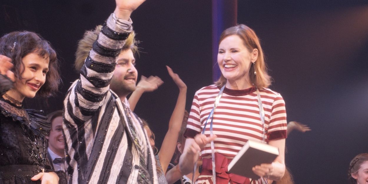 TV: Watch Original BEETLEJUICE Star Geena Davis Stop By the Winter Garden! Video