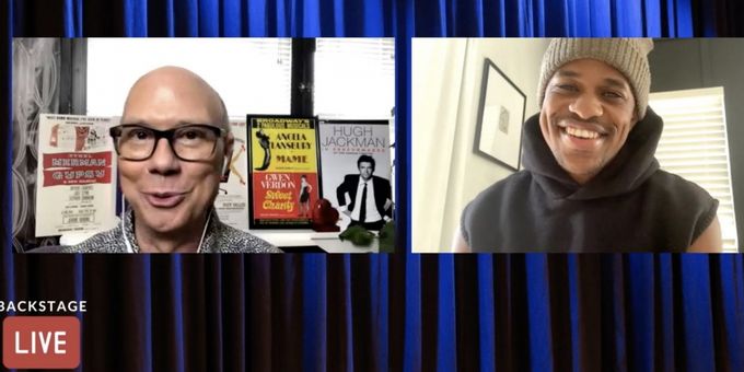 VIDEO: Emmy Nominee Jeremy Pope Visits Backstage LIVE with Richard Ridge- Watch Now!