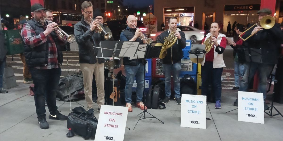 AFM Local 802 Musicians to Picket Outside Lincoln Center as Part of Strike for a Fair Contract
