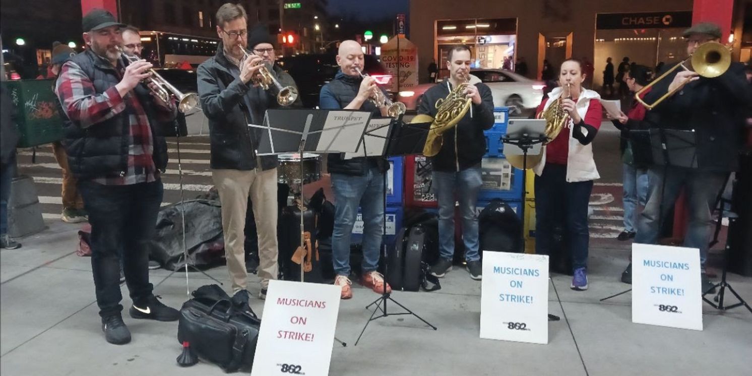 AFM Local 802 Musicians to Picket Outside Lincoln Center as Part of Strike for a Fair Contract  Image