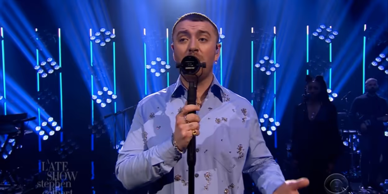 VIDEO: Sam Smith Performs 'Diamonds' on THE LATE SHOW WITH STEPHEN COLBERT Video