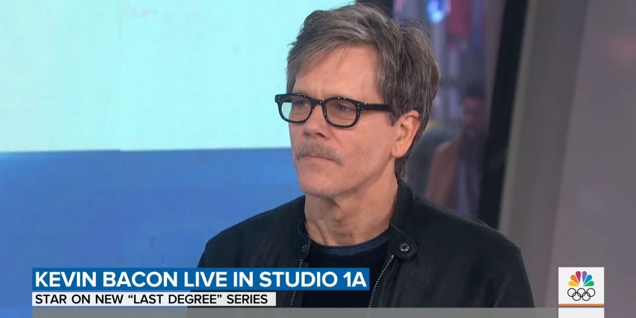 VIDEO: Kevin Bacon Talks Podcasting on TODAY SHOW Video