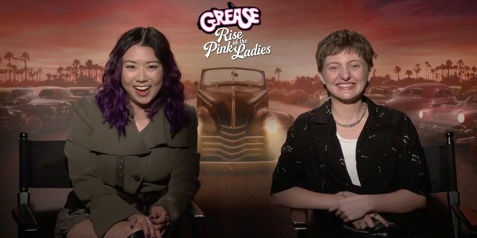 Interview: PINK LADIES Stars Tricia Fukuhara & Ari Notartomaso on How Musical Theatre Prepared Them For the GREASE Prequel