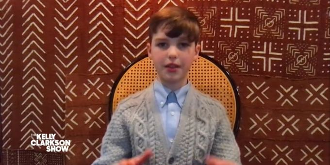 VIDEO: Iain Armitage Talks YOUNG SHELDON on THE KELLY CLARKSON SHOW