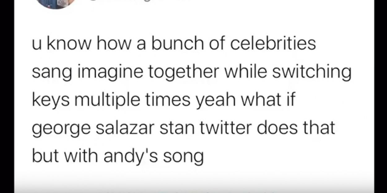 VIDEO: Joe Iconis Fans Create 'Andy's Song' Tribute Video Video