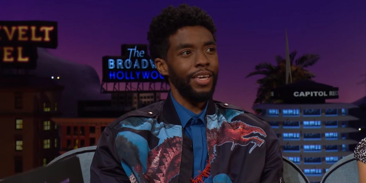 VIDEO: Chadwick Boseman Talks About BLACK PANTHER Fame on THE LATE LATE SHOW WITH… Video