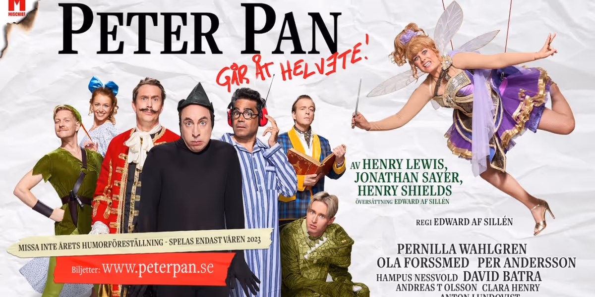 Review: PETER PAN GOES WRONG at Cirkus