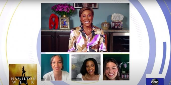 VIDEO: Renee Elise Goldsberry, Phillipa Soo and Jasmine Cephas Jones Talk HAMILTON on GMA