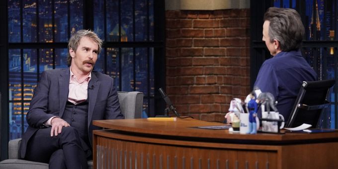 VIDEO: Sam Rockwell Talks AMERICAN BUFFALO Tony Nomination on LATE NIGHT