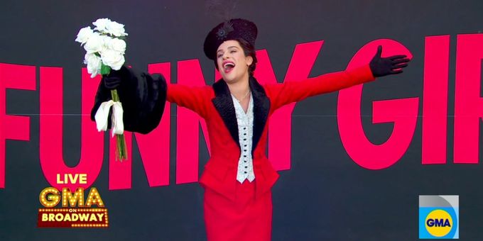 VIDEO: Watch Lea Michele Perform 'Don't Rain On My Parade' From FUNNY GIRL on GOOD MORNING AMERICA