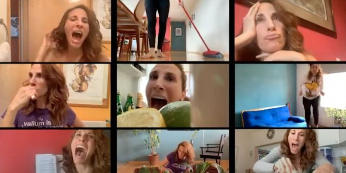 VIDEO: Mónica Huarte Creates Spanish Parody of 'I'm Breaking Down' From FALSETTOS