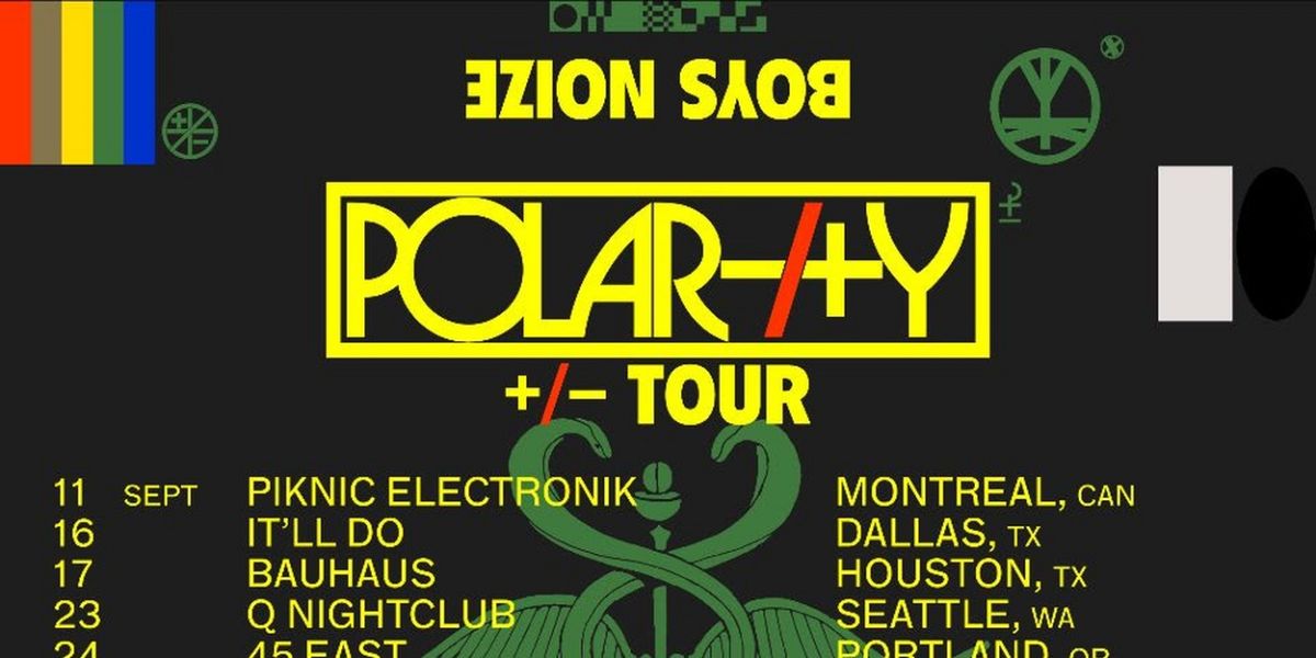 Boys Noize Announces New North American '+/- (Polarity)' Tour Dates