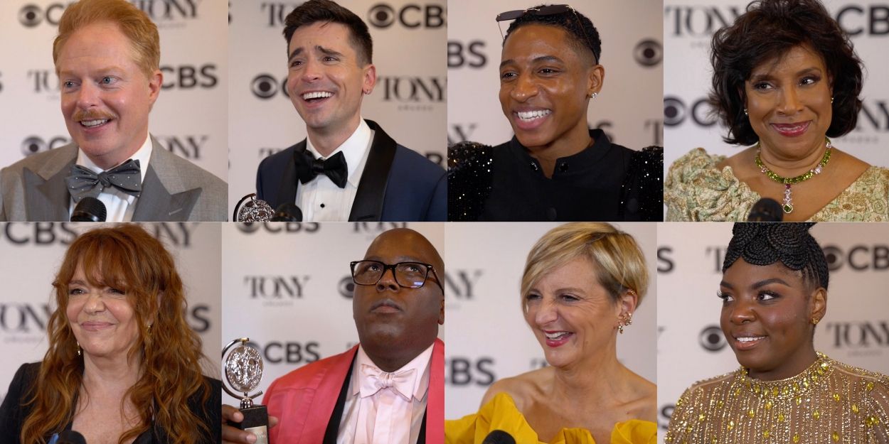 VIDEO: Backstage with the 2022 Tony Awards Winners! Video
