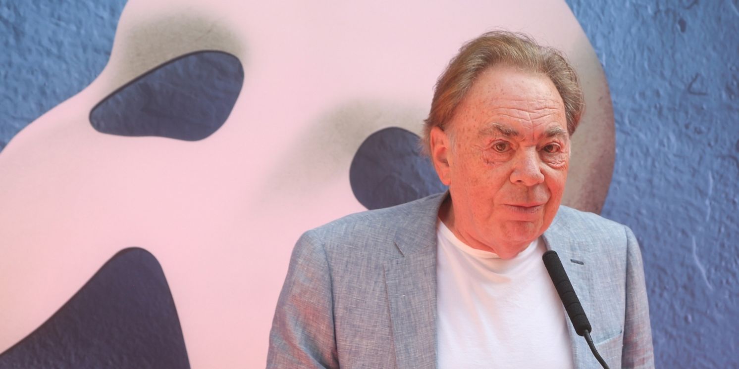 Andrew Lloyd Webber Pens Essay on THE PHANTOM OF THE OPERA Closing & the Future of Broadway  Image