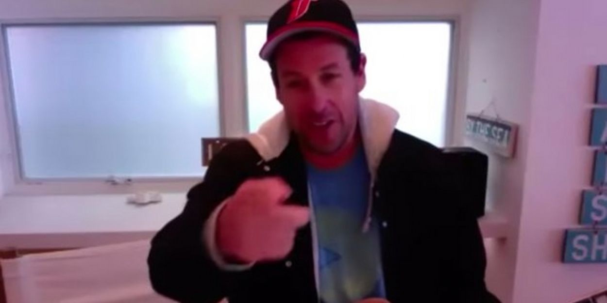 VIDEO: Adam Sandler Debuts Quarantine Song on THE TONIGHT SHOW Video