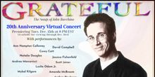 John Bucchino of GRATEFUL 20TH ANNIVERSARY VIRTUAL CONCERT