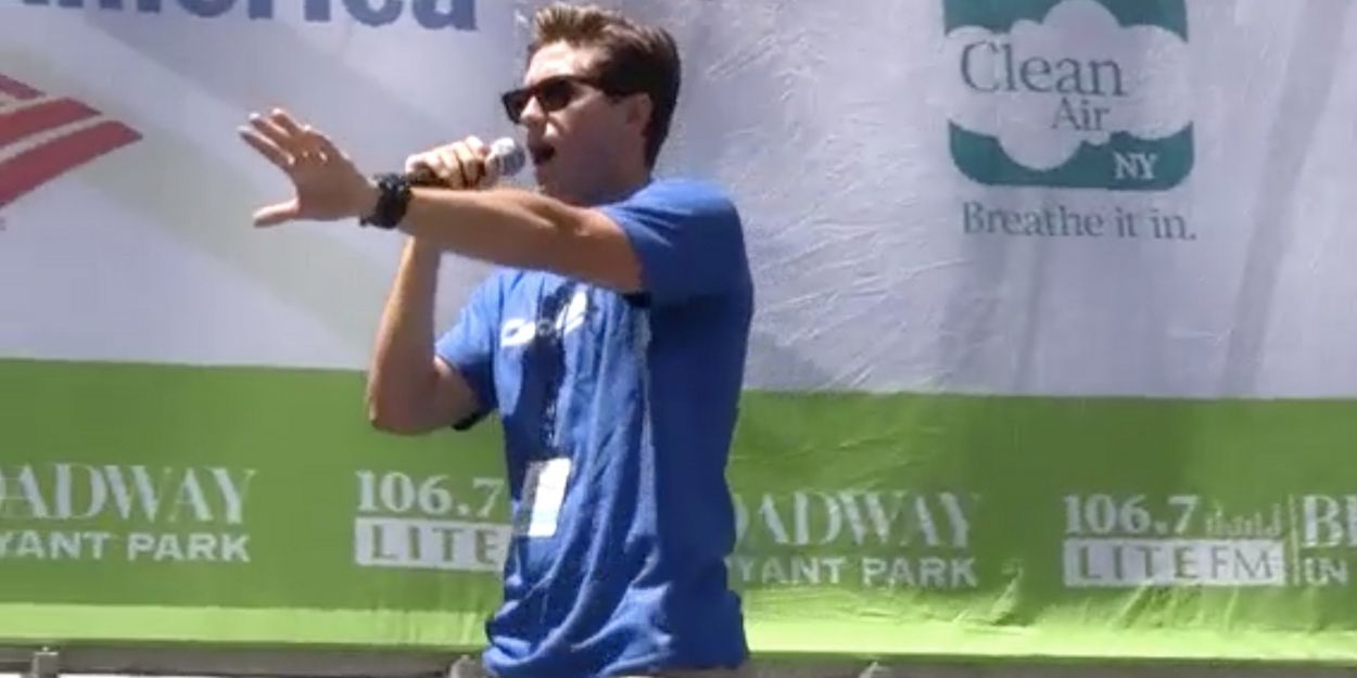 Broadway Rewind: CATCH ME IF YOU CAN Catches on at Bryant Park in 2011 Video