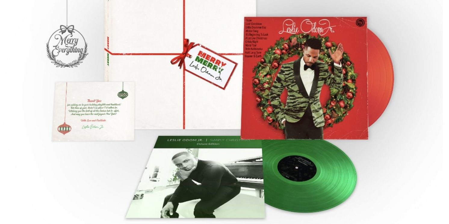 Leslie Odom, Jr. New Holiday Box Set MERRY MERRY Out Now  Image