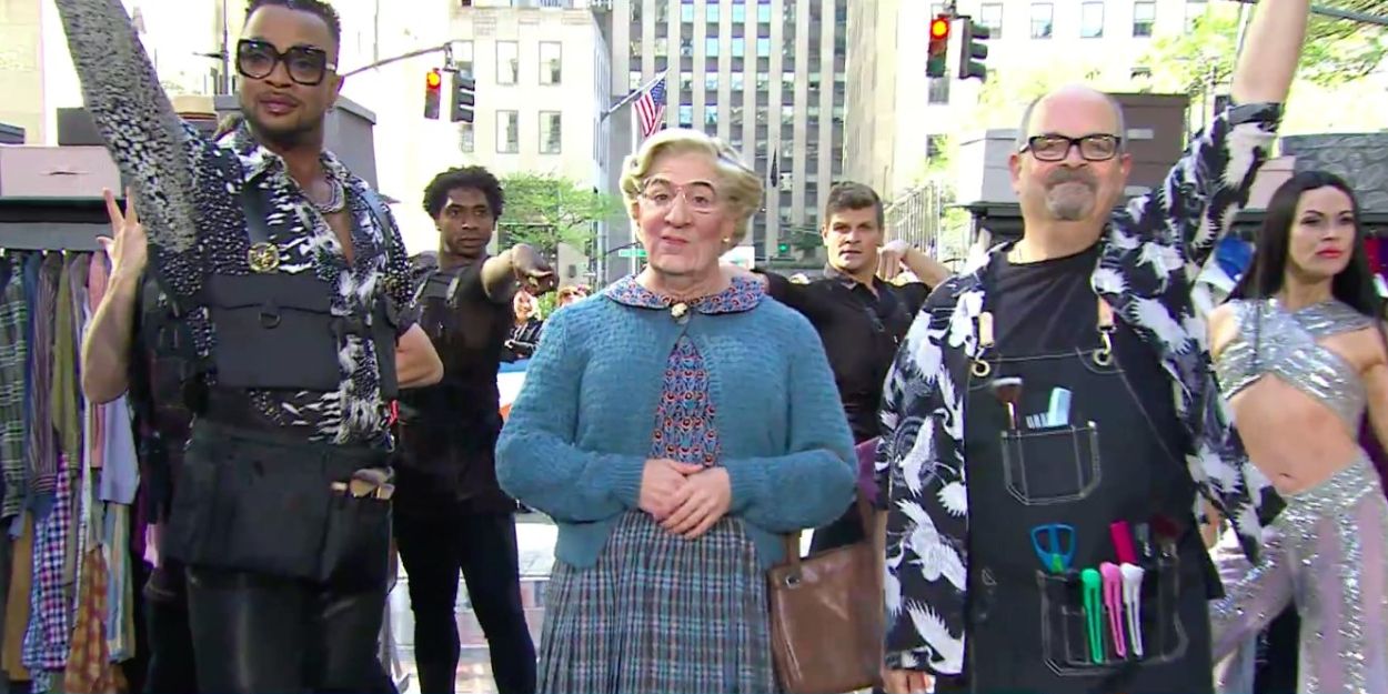 VIDEO: MRS. DOUBTFIRE Cast Performs 'Make Me A Woman' on the TODAY SHOW Video