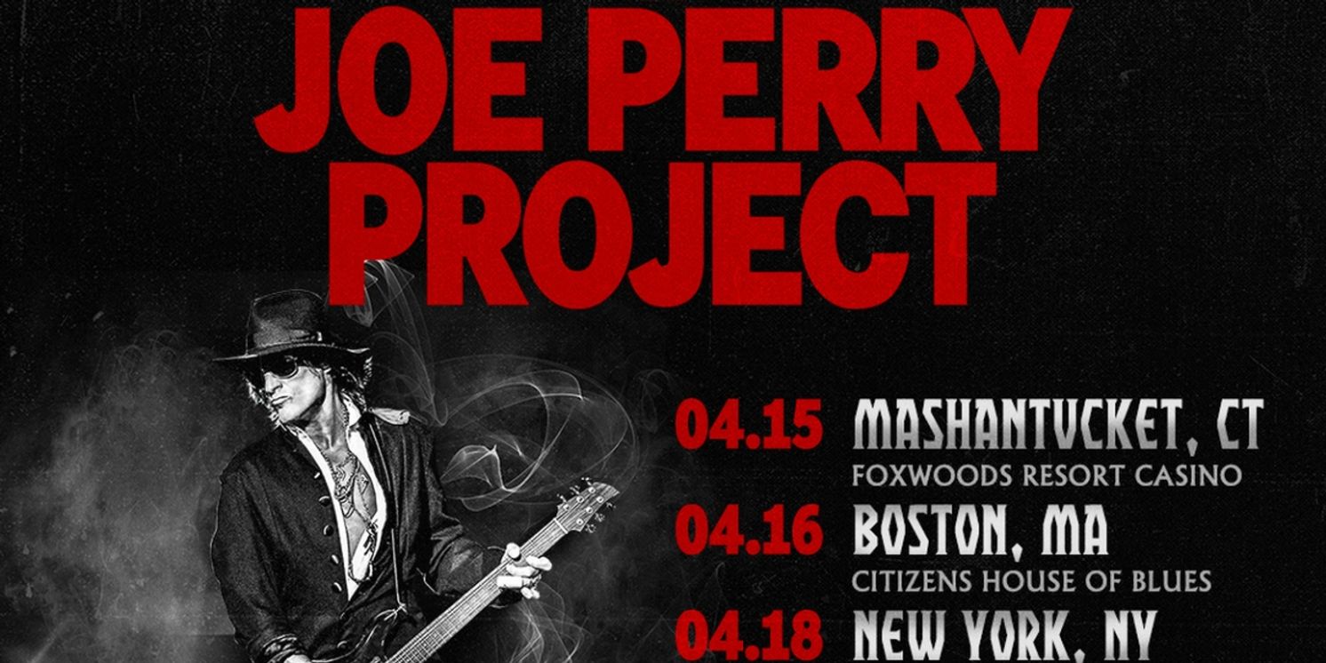 Joe Perry Announces April Tour Dates for 'The Joe Perry Project'  Image