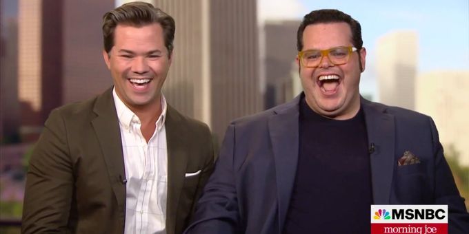 Video: Josh Gad & Andrew Rannells Tease How GUTENBERG! Is as Funny as THE BOOK OF MORMON on MORNING JOE