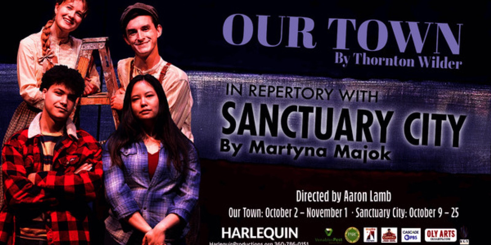 Spotlight: Harlequin Presents OUR TOWN and SANCTUARY CITY in Seattle