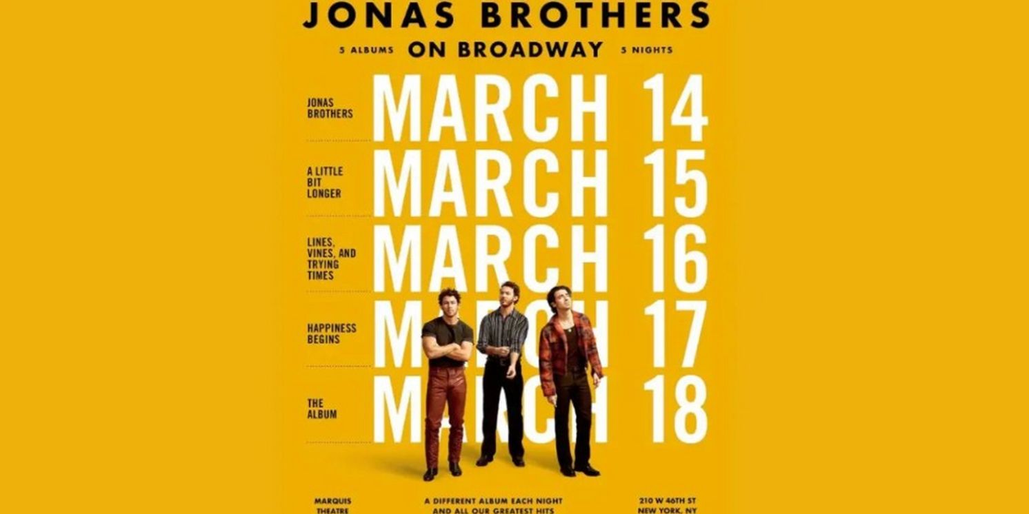 Ticketmaster Warns Of High Demand For Jonas Brothers Broadway Residency  Image