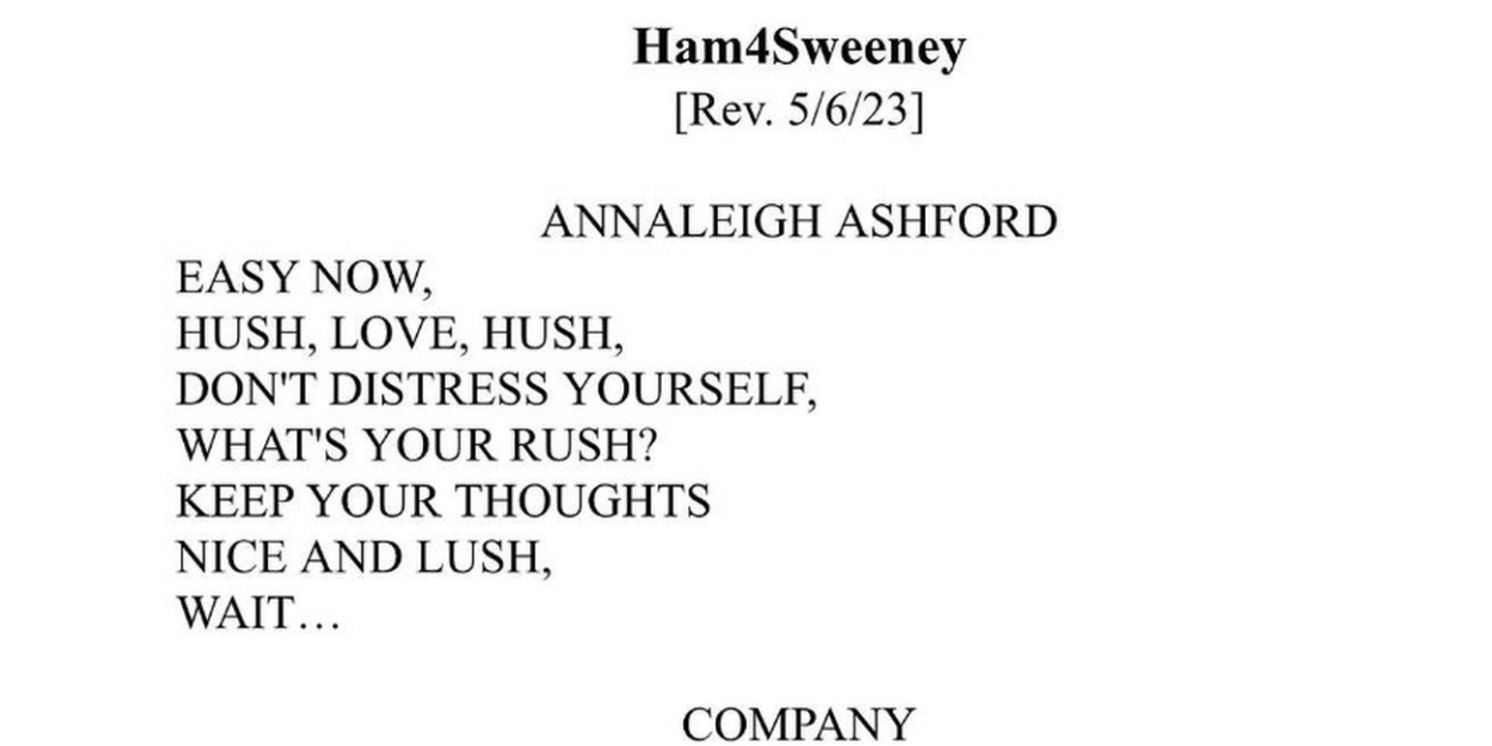 Read the Lyrics for HAMILTODD from the HAMILTON/SWEENEY TODD Ham4Ham Event  Image