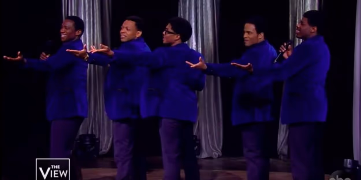 VIDEO: The Cast of AIN'T TOO PROUD Performs with Motown Songwriters Eddie and Brian… Video