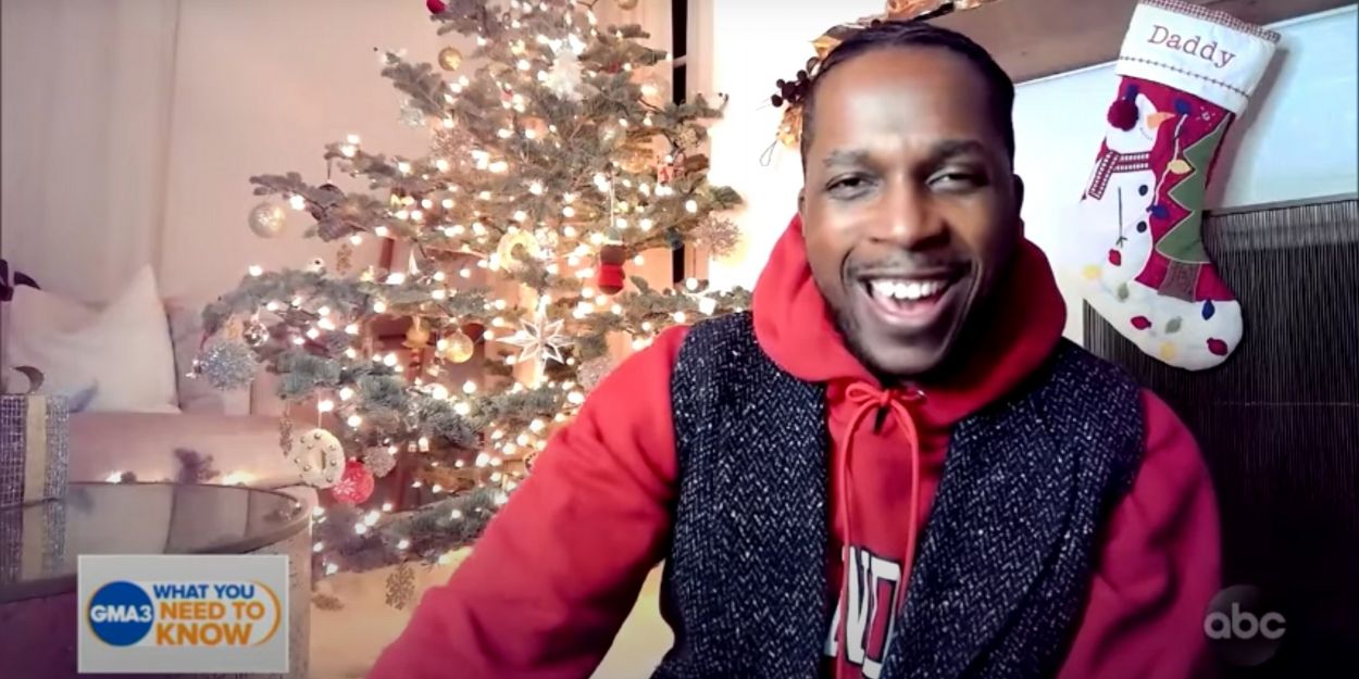 VIDEO: Leslie Odom Jr. Sings 'It's Beginning to Look a Lot Like Christmas' on GOOD… Video